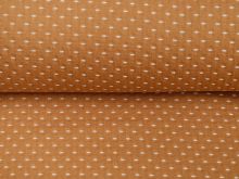 Jacquard Bambino Dot - Punkte - ocker