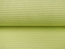 Jersey mit Glitzerfäden - Streifen - lime