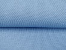 Jersey Jacquard - Haptisches Muster - helles blau