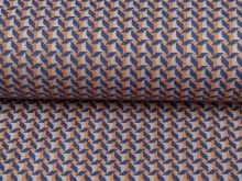 Elastischer Hosen- und Jackenstoff - Windmühlenblätter - beige