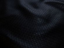 PU Leder - Quadrate - schwarz