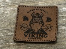 Label Kunstleder KDS - Viking  - braun