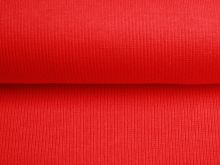 Feinripp Jersey Sanetta - uni rot