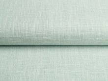 Reines Leinen gewebt - washed - uni helles mint