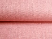 Leinen LINEN WASHED - uni rosa