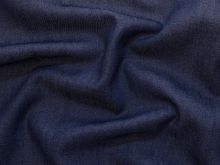 Webware Jeans Baumwolle mercerisiert  - Jeansoptik - dark blue stone