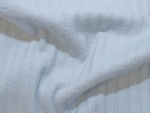 Ripp-Jersey - uni - hellblau