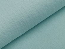 Jersey Double Face - Pointoille Lochmuster - mint