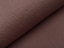 Jersey Double Face - Pointoille Lochmuster - braun
