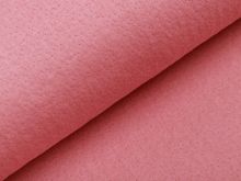 Jersey Double Face - Pointoille Lochmuster - rosa