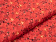 Webware Baumwolle Swafing Yummy Food by Elizabeth´s Studio - Tomaten - rot