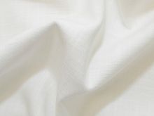 Webware Leinen Baumwolle - uni - wollweiß