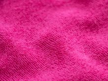 Stretch Frottee - uni pink
