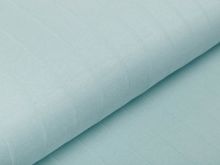 Musselin - Jersey Baumwolle Hydrofiel Double Gauze - Karo-Optik - uni pastellmint