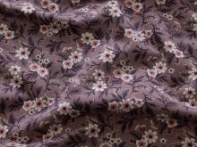 Jersey - edle Blüten - mauve