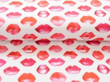 Bio Jersey Schatzebobbes Eigenproduktion Kisses - weiß