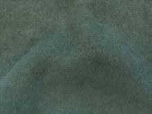 Nahaufnahme von einem Wollfleece in der Farbe smaragd