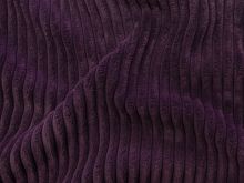 Weicher Breitcord - ca. 1cm Rippen - uni - lila
