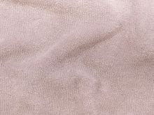 Elastischer Frottee - uni - helles altrosa