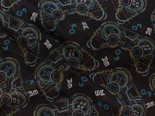 Jackenstoff Softshell - Controller - dunkelgrau