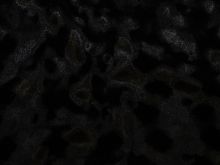 Nahaufnahme von Velours - Holografrisches Punktedesign - schwarz