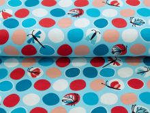 Jersey Blaubeerstern Butterflies & Friend - Schmetterlinge und Libellen - blau