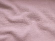 Glattes Bündchen im Schlauch - uni altrosa