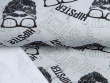Sweat French Terry KATINOH - Hipster Boy - grau