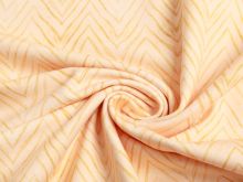 Jersey Swafing Linda - Zickzack Muster - gelb