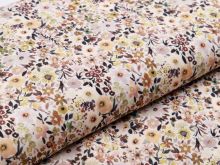 Webware Viskose Henrik - Blumenwiese - beige
