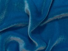 Nahaufnahme von Samtseide – Maulbeerseide –  „Queen's Collection“ - uni - dunkelblau