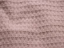 Waffelpiqué Baumwolle - mauve