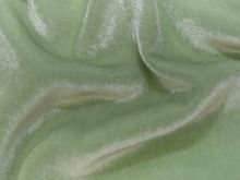 Nahaufnahme von Samtseide – Maulbeerseide –  „Queen's Collection“ - uni - mintgrün