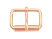 Rollschnalle Metall - 1 Stück ca. 30/17 mm - roségold