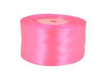 Satinband 50mm glänzend - neonpink