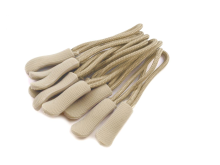 RV-Anhänger/Zipper Schlaufe 6,6 cm 10 Stück - schlamm