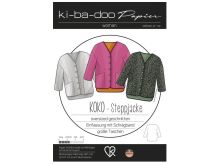 Papierschnittmuster ki-ba-doo Koko - Steppjacke - Damen