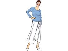 Schnittmuster Berlin Papierschnittmuster - Pulli 'Lova' - Größe 34-50 - Damen