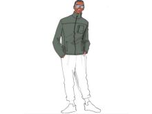 Schnittmuster Berlin Papierschnittmuster - Männerjacke 'Tom' - Größe 44-58