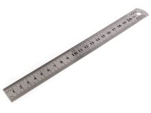 Metalllineal 20cm - silber
