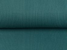 Grobes Ripp-Strick Bündchen Ribana Big Rib 35 cm im Schlauch - uni altmint