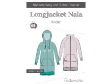 Papier-Schnittmuster Fadenkäfer - Longjacket NALA - Kinder