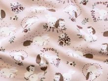 Jersey - Hasen und Igel - lachsfarben
