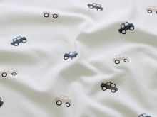 Jersey - verschiedene Autos - wollweiß