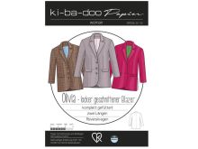 Papierschnittmuster ki-ba-doo Olivia - locker geschnittener Blazer - Damen