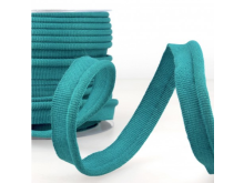 Paspelband Biese 6 mm - uni petrol