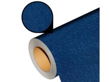 Flexfolie - PU - Plotterfolie mit Glitzereffekt 25 cm x 20 cm - navyblau