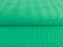 Jacquard Jersey - Wabenstruktur - uni grün