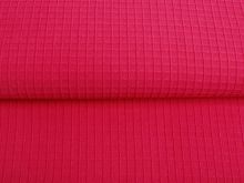 Strickstoff - Waffeloptik - purple