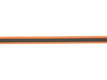 Ripsband reflektierend 10 mm - neonorange